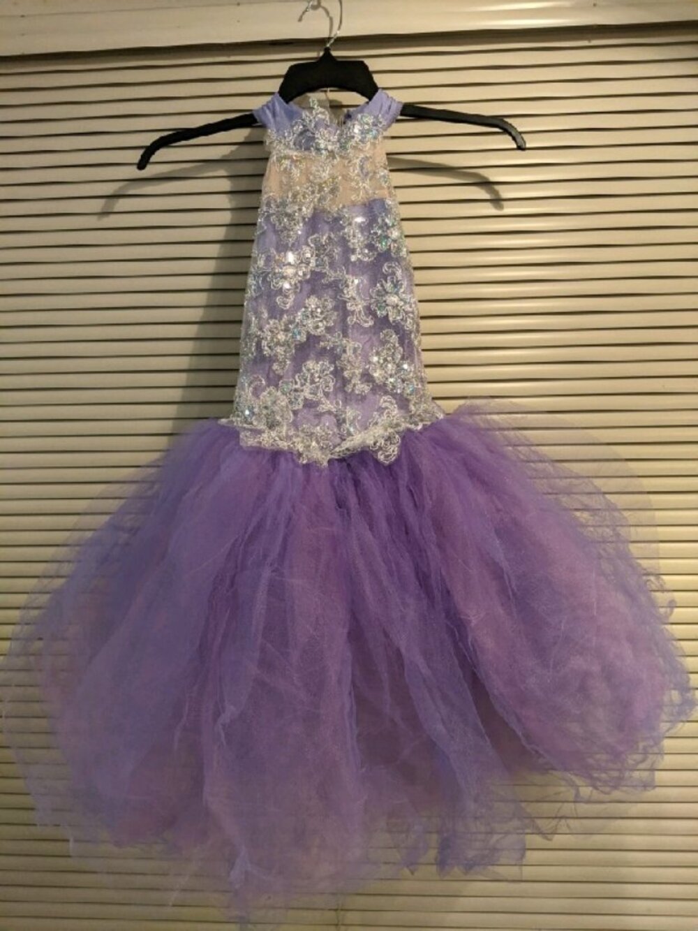 Purple Sequined Tulle Dance Costume-Large Child, Costume Gallery
